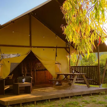 Luxusní stan Le Piane Agriglamping Le Foci